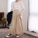 ベージュ | アレンジヘムスカート | Girly Doll