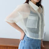 オーガンジーWポケットシャツ | Girly Doll | 詳細画像4 