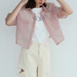 オーガンジーWポケットシャツ | Girly Doll | 詳細画像12 