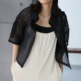 オーガンジーWポケットシャツ | Girly Doll | 詳細画像20 