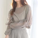 メッシュ裾ドロストプルオーバー | Doula Doula | 詳細画像2 