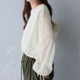 メッシュ裾ドロストプルオーバー | Doula Doula | 詳細画像16 