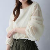 メッシュ裾ドロストプルオーバー | Doula Doula | 詳細画像17 