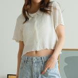 ポコポコワッシャー半袖メローシャツカーデ | Girly Doll | 詳細画像7