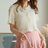ポコポコワッシャー半袖メローシャツカーデ | Girly Doll | 詳細画像13