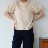 オーガンジーパフスリーブ半袖トップス | Girly Doll | 詳細画像11 