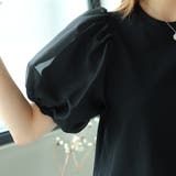オーガンジーパフスリーブ半袖トップス | Girly Doll | 詳細画像23 