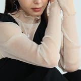 ラメチュールボトルネック長袖プルオーバー | Doula Doula | 詳細画像6 