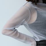 ラメチュールボトルネック長袖プルオーバー | Doula Doula | 詳細画像10 