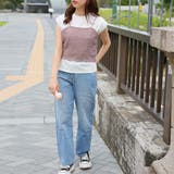 ビスチェキャミ+袖タックデザインTシャツ | Girly Doll | 詳細画像4