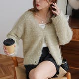 ラメフェザーVショートカーディガン | Girly Doll | 詳細画像13