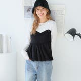 ドッキングペプラムトップス | Girly Doll | 詳細画像1 