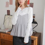 ドッキングペプラムトップス | Girly Doll | 詳細画像6 