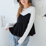 ドッキングペプラムトップス | Girly Doll | 詳細画像9 