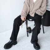 ダンボールニットカーブパンツ | Girly Doll | 詳細画像9 