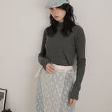 ボトルネックワイドリブニットプルオーバー | Girly Doll | 詳細画像2 