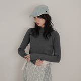 ボトルネックワイドリブニットプルオーバー | Girly Doll | 詳細画像4 