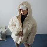 アイボリー | 袖ラウンドフェイクダウン | Girly Doll