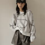 アイボリー | フェザー＆ラメラインPO | Girly Doll