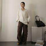 リサイクルポリ ハーフジップニット | Girly Doll | 詳細画像6 