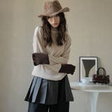 袖配色ハイネックメロープルオーバー | Girly Doll | 詳細画像5 