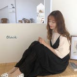 クリンクルキャミワンピース【韓国ファッション】 | Girly Doll | 詳細画像6