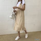 クリンクルキャミワンピース【韓国ファッション】 | Girly Doll | 詳細画像8