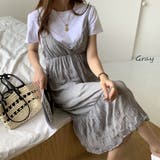 クリンクルキャミワンピース【韓国ファッション】 | Girly Doll | 詳細画像10