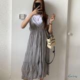 クリンクルキャミワンピース【韓国ファッション】 | Girly Doll | 詳細画像11