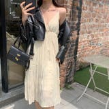 クリンクルキャミワンピース【韓国ファッション】 | Girly Doll | 詳細画像16