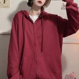 ジップアップパーカ【韓国ファッション】 | Girly Doll | 詳細画像6 