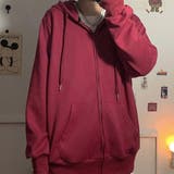 ジップアップパーカ【韓国ファッション】 | Girly Doll | 詳細画像3 