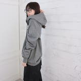 ジップアップパーカ【韓国ファッション】 | Girly Doll | 詳細画像21 