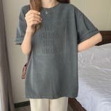 立体ロゴＴシャツ【韓国ファッション】 | Girly Doll | 詳細画像3 