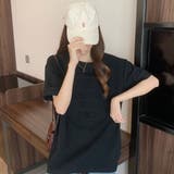 立体ロゴＴシャツ【韓国ファッション】 | Girly Doll | 詳細画像15 