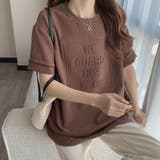 立体ロゴＴシャツ【韓国ファッション】 | Girly Doll | 詳細画像19 