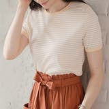 ボーダー半袖Tシャツ【韓国ファッション】 | Girly Doll | 詳細画像68