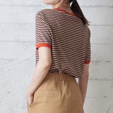 ボーダー半袖Tシャツ【韓国ファッション】 | Girly Doll | 詳細画像14