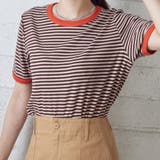 ボーダー半袖Tシャツ【韓国ファッション】 | Girly Doll | 詳細画像16