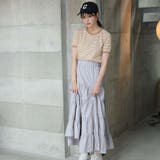 ボーダー半袖Tシャツ【韓国ファッション】 | Girly Doll | 詳細画像64