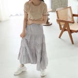 ボーダー半袖Tシャツ【韓国ファッション】 | Girly Doll | 詳細画像67