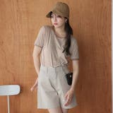 ボーダー半袖Tシャツ【韓国ファッション】 | Girly Doll | 詳細画像32