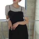 ボーダー半袖Tシャツ【韓国ファッション】 | Girly Doll | 詳細画像53