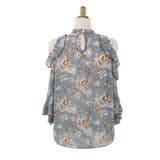 肩開き花柄ブラウス【韓国ファッション】 | Girly Doll | 詳細画像9 