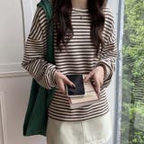 ボーダーカットソー【韓国ファッション】【春夏新商品】 | Girly Doll | 詳細画像7 