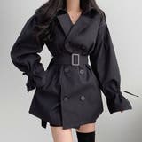 トレンチコート【韓国ファッション】【春夏新商品】 | Doula Doula | 詳細画像2 