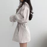 トレンチコート【韓国ファッション】【春夏新商品】 | Doula Doula | 詳細画像7 