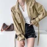 ショートコート【韓国ファッション】【春夏新商品】 | Girly Doll | 詳細画像1