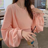カットソー【韓国ファッション】【春夏新商品】 | Girly Doll | 詳細画像3