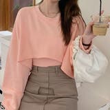 カットソー【韓国ファッション】【春夏新商品】 | Girly Doll | 詳細画像5